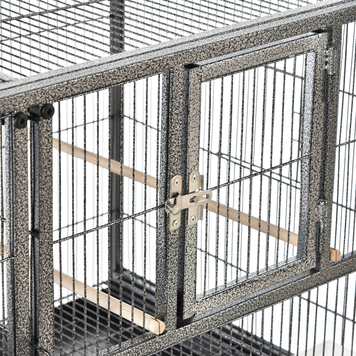 Large Bird Cage for Finch, Canary, Parakeet & Cockatiel w/ Bowls