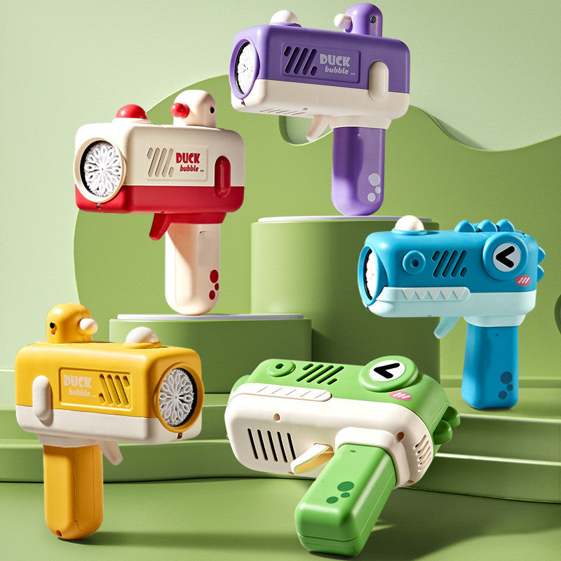 Automatic Cute Pet Bubble Gun-0