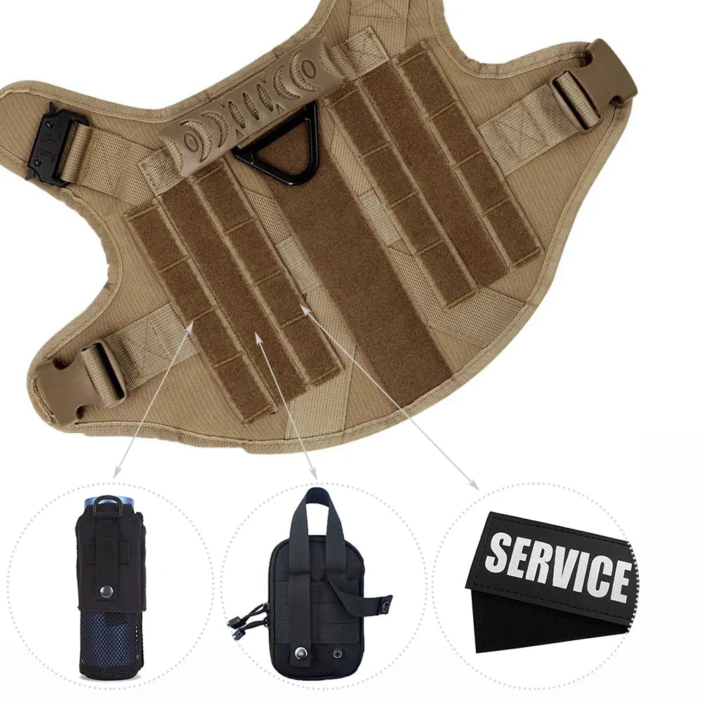 Large Dog Harness And Leash Set For Training-4