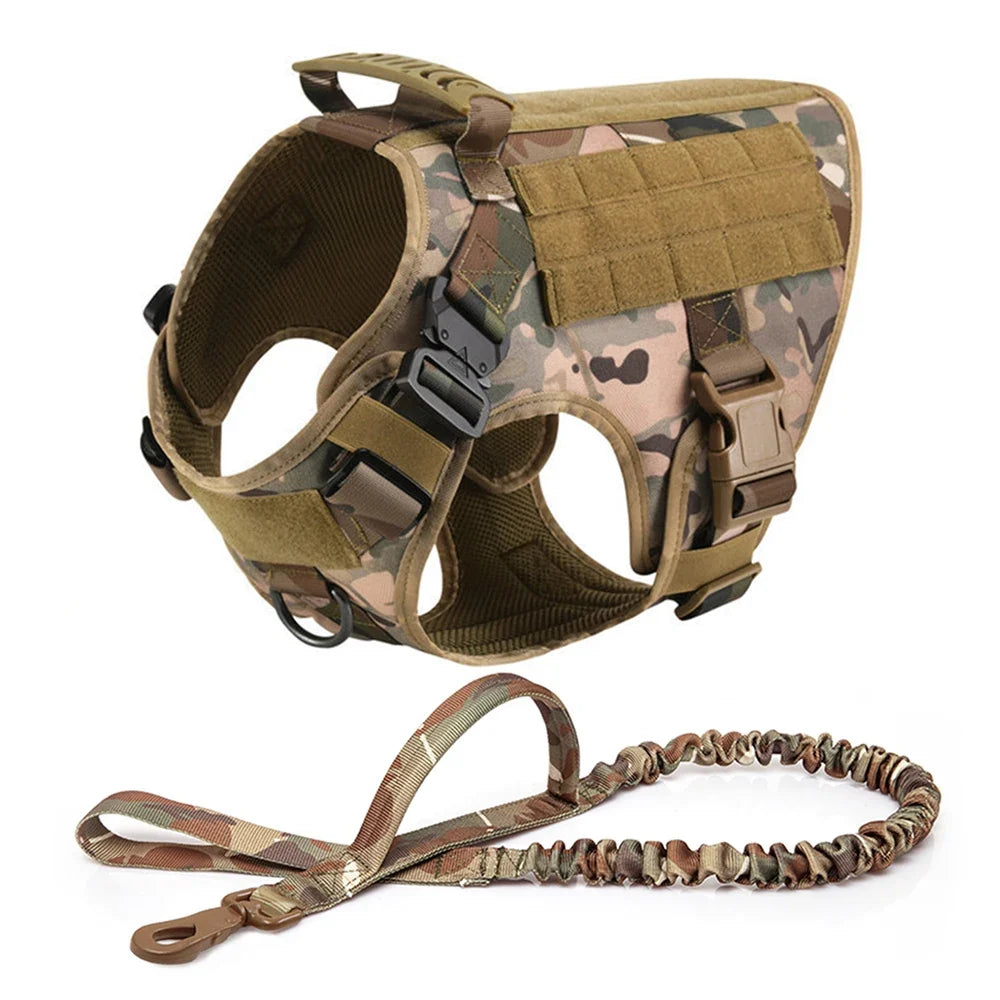 Large Dog Harness And Leash Set For Training-11