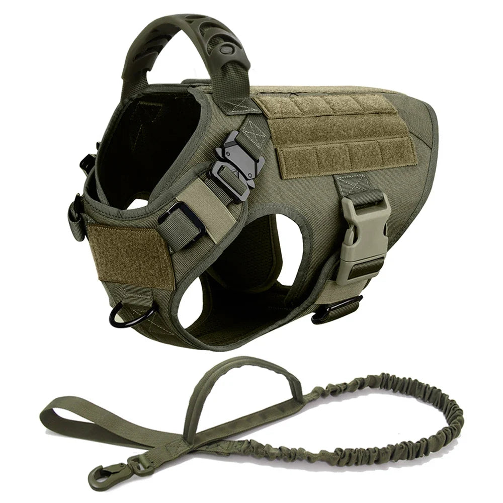 Large Dog Harness And Leash Set For Training-12