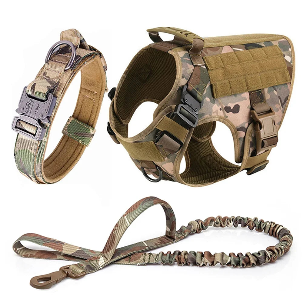 Large Dog Harness And Leash Set For Training-15