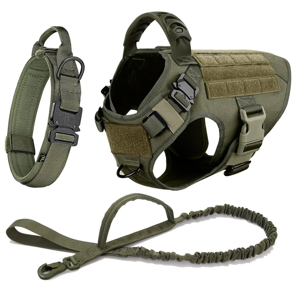 Large Dog Harness And Leash Set For Training-16