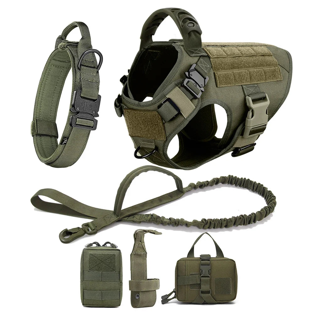 Large Dog Harness And Leash Set For Training-19