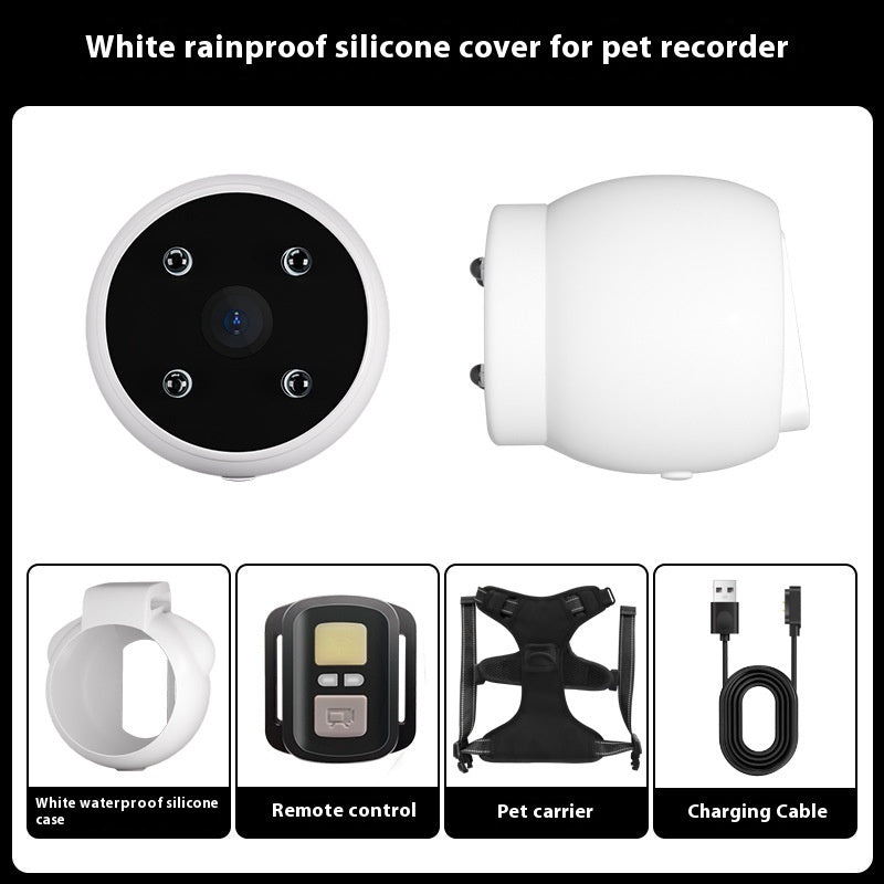 Pet Tracker Collar Dogs And Cats  Recording Camera-1