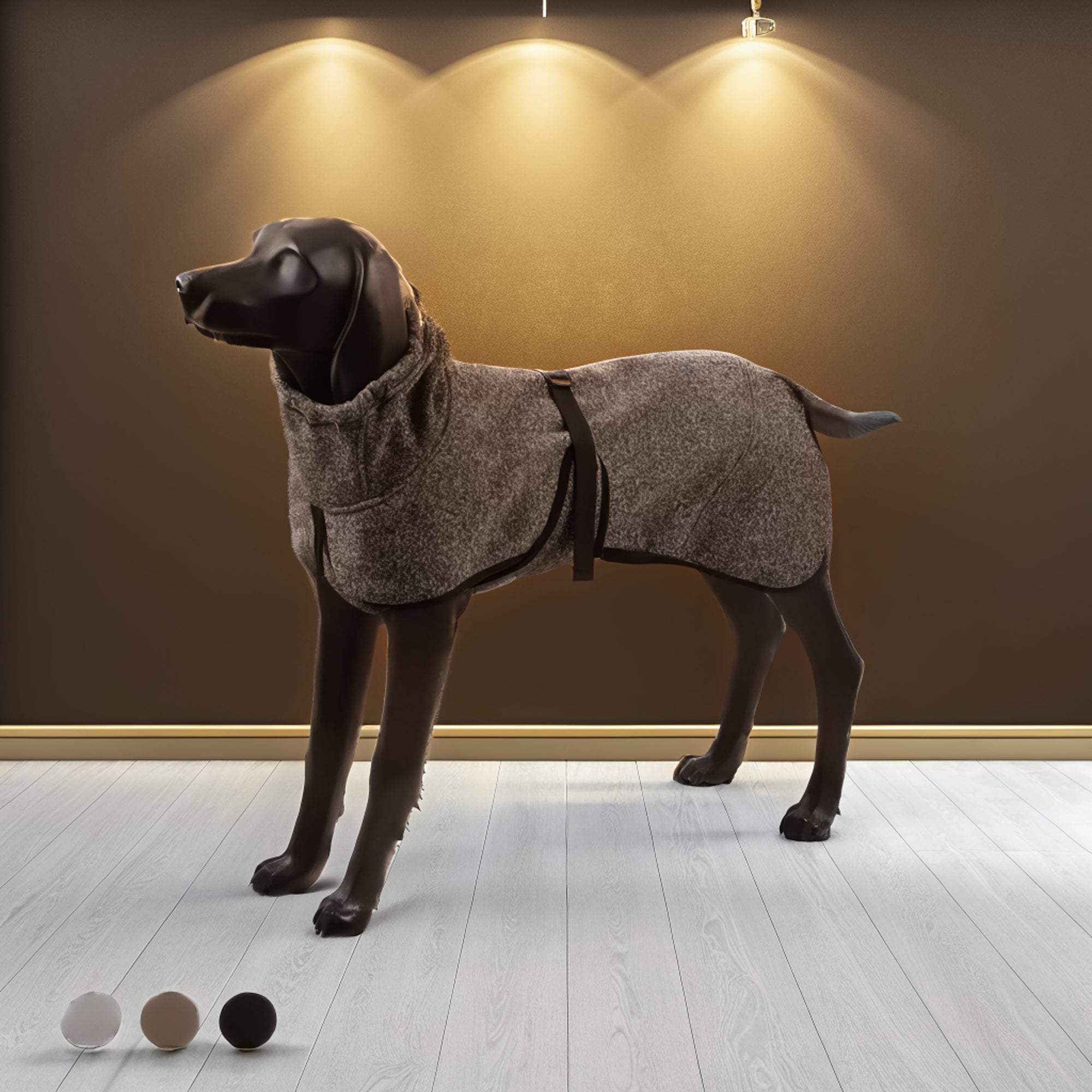 Water-Repellent Softshell Dog Jacket - premium product photo