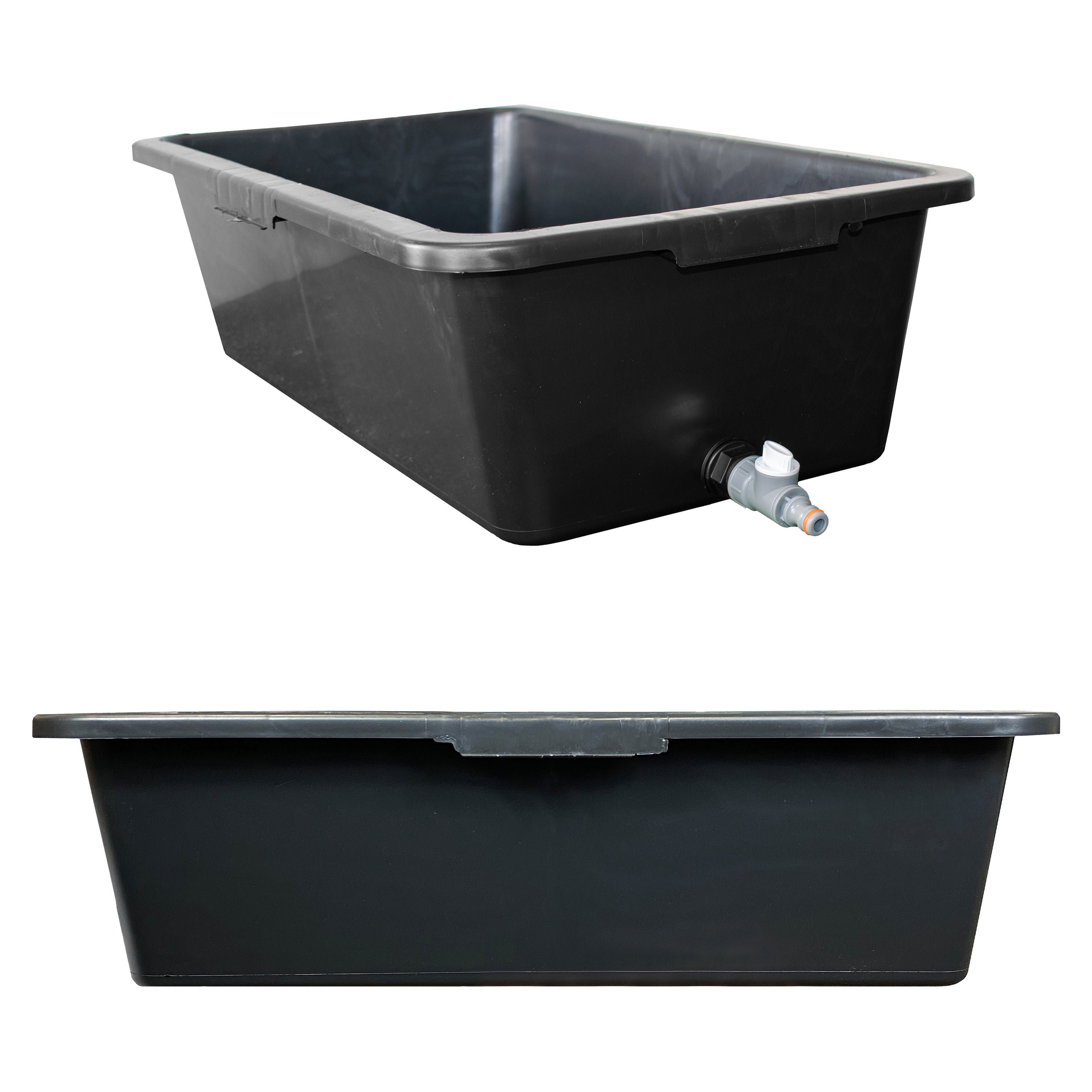 Large Dog Pet Bath with Drain Valve, 90 Litres-1